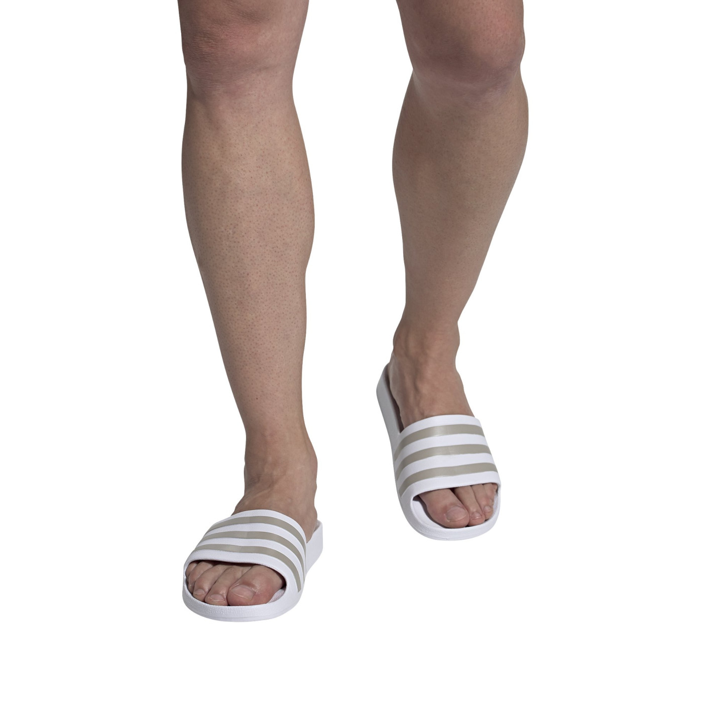 Adidas Adilette Aqua Slippers Wit Zilver Wit