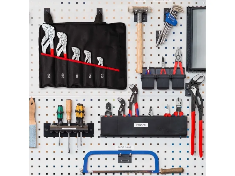 KNIPEX - Tunge og rilletangssæt - 5 stykker - i værktøjsrulle