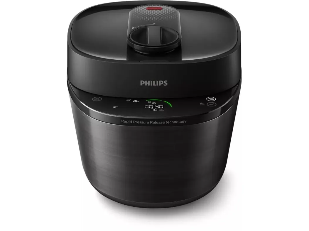 Philips HD2151 All-in-One - Multifunktionelt kogeapparat - 5 liter - 1 kW - sort