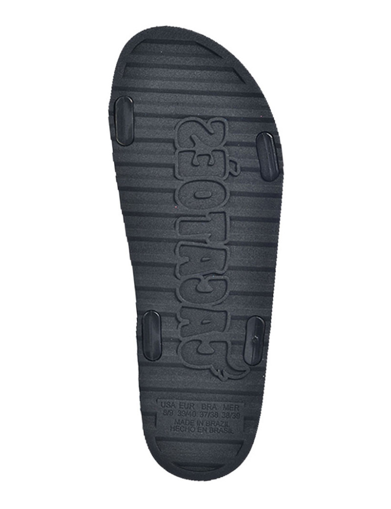 CACATOES SANDALES LANIÈRES FEMME MANAUS GLITTER BLACK