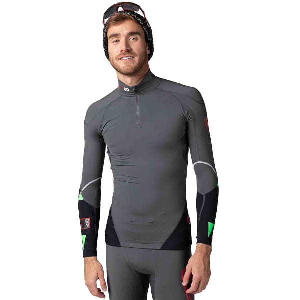 T-shirt ski de fond ROSSIGNOL INFINI COMPRESSION RACE TOP ONYX GREY