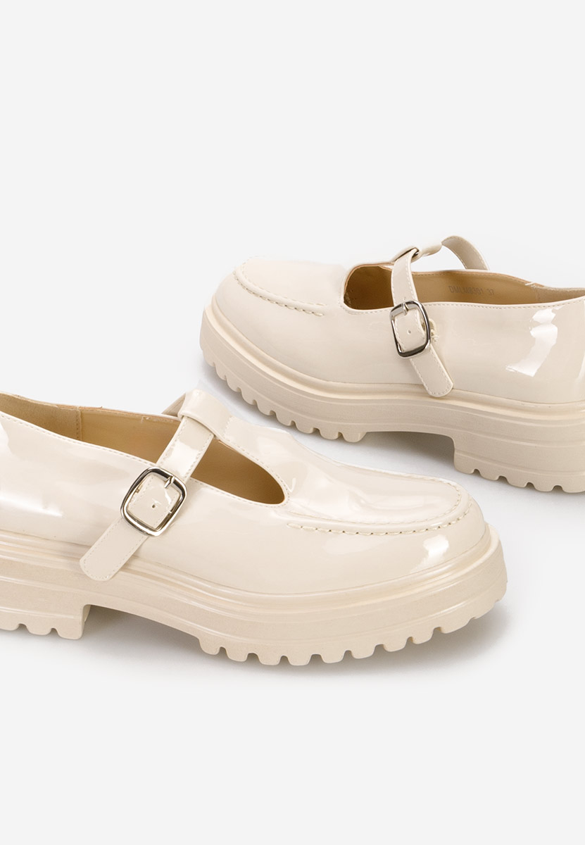 Chaussures casual femme beige Pandy