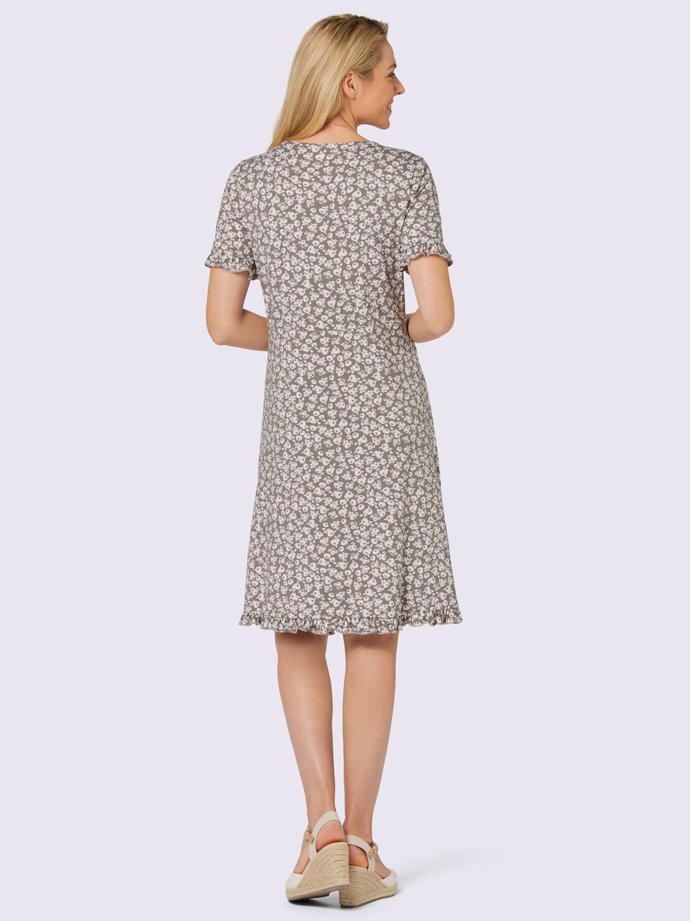Robe en jersey viscose