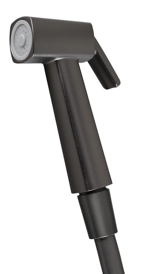 Sapho bidet handdoucheset met toiletrolhouder gunmetal