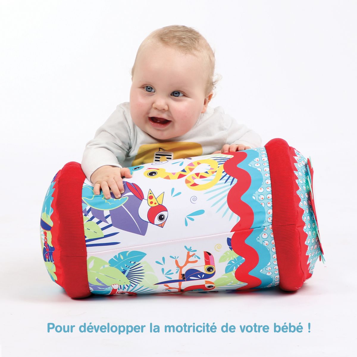 Ludi Rouleau gonflable en tissu Baby Roller