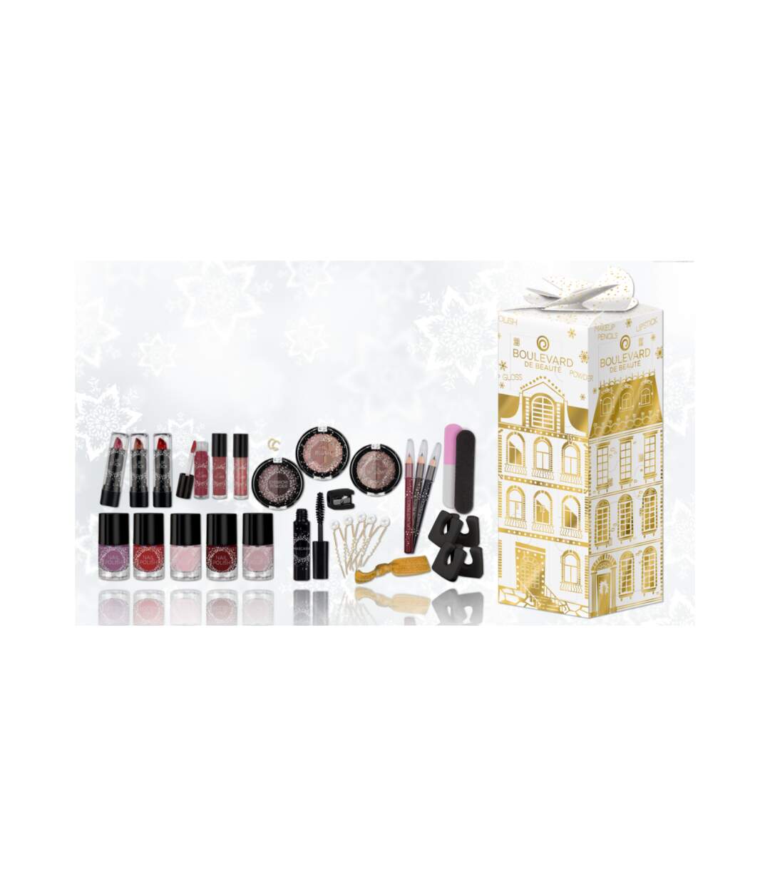 Calendrier de l'avent maquillage et accessoires Beauty In The City