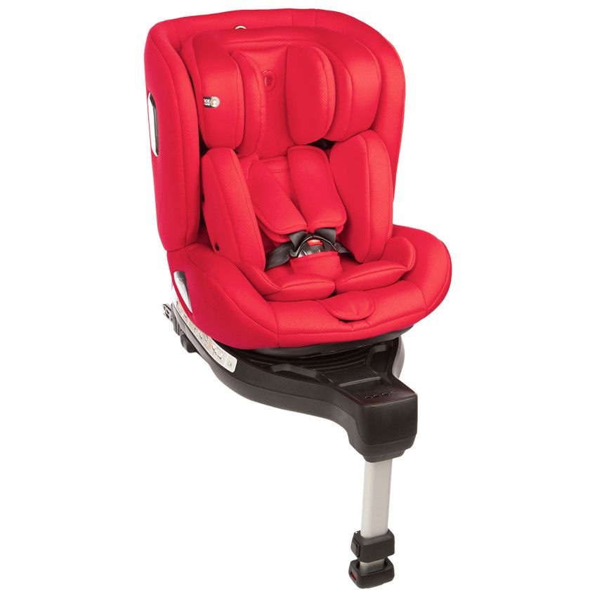 Siège-auto i-Twist i-Size - Rouge - Ecru