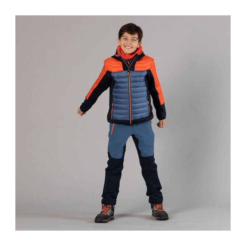 Boy's hybrid jacket with ripstop - Doudoune enfant