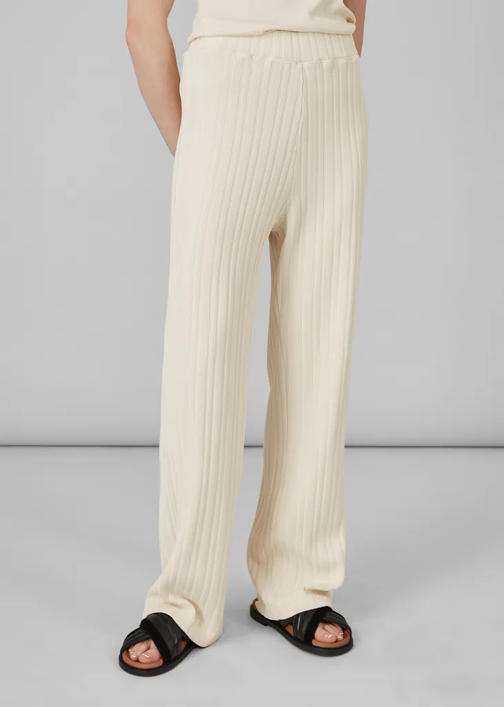 Pantalon évasé taille élastique L'Exception Paris