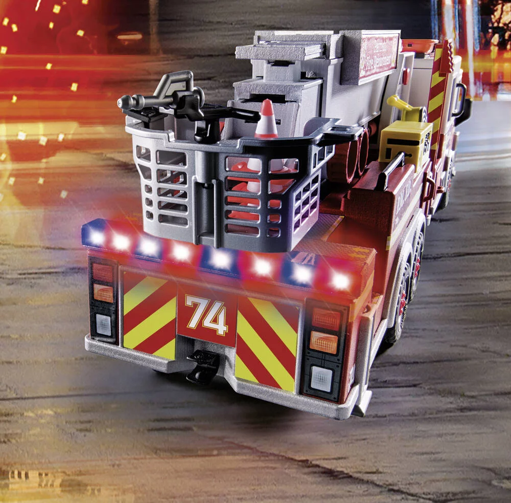 CAMION DE POMPIERS AVEC ECHELLE - 70935