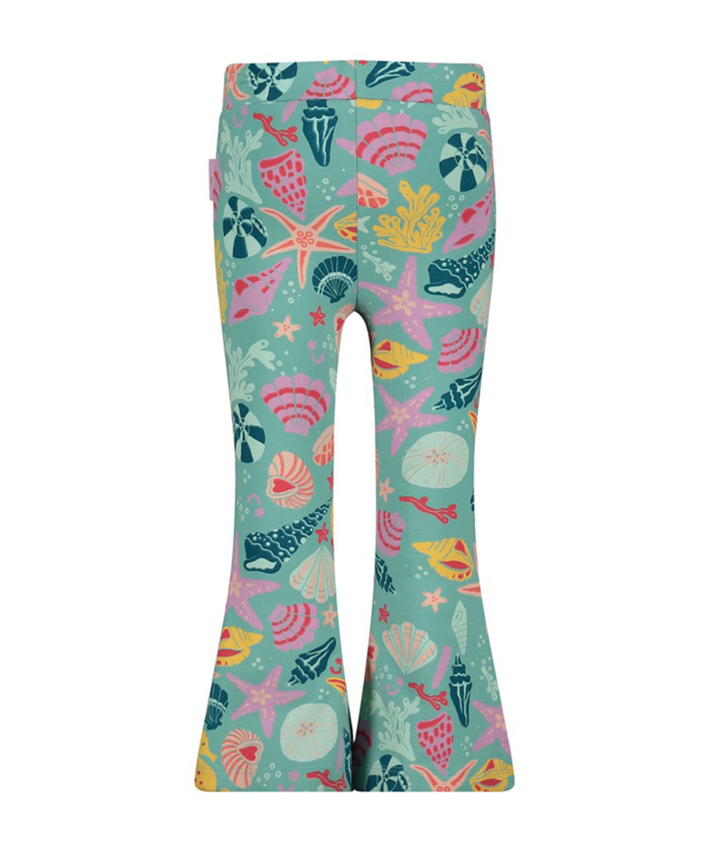 Jubel Flared broek AOP meisjes broek groen