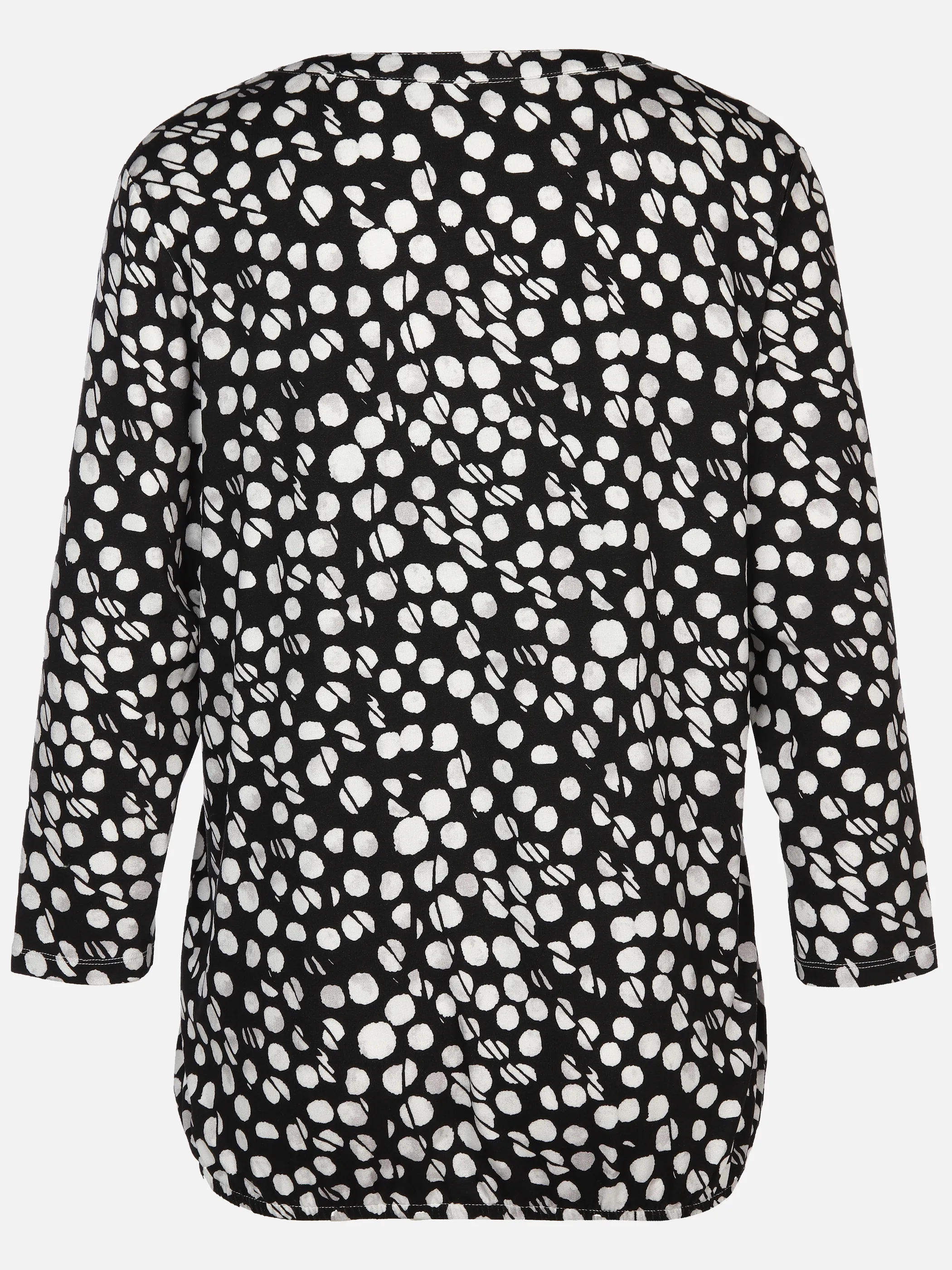 Damen Shirt mit 3/4 Arm und Minimalprint