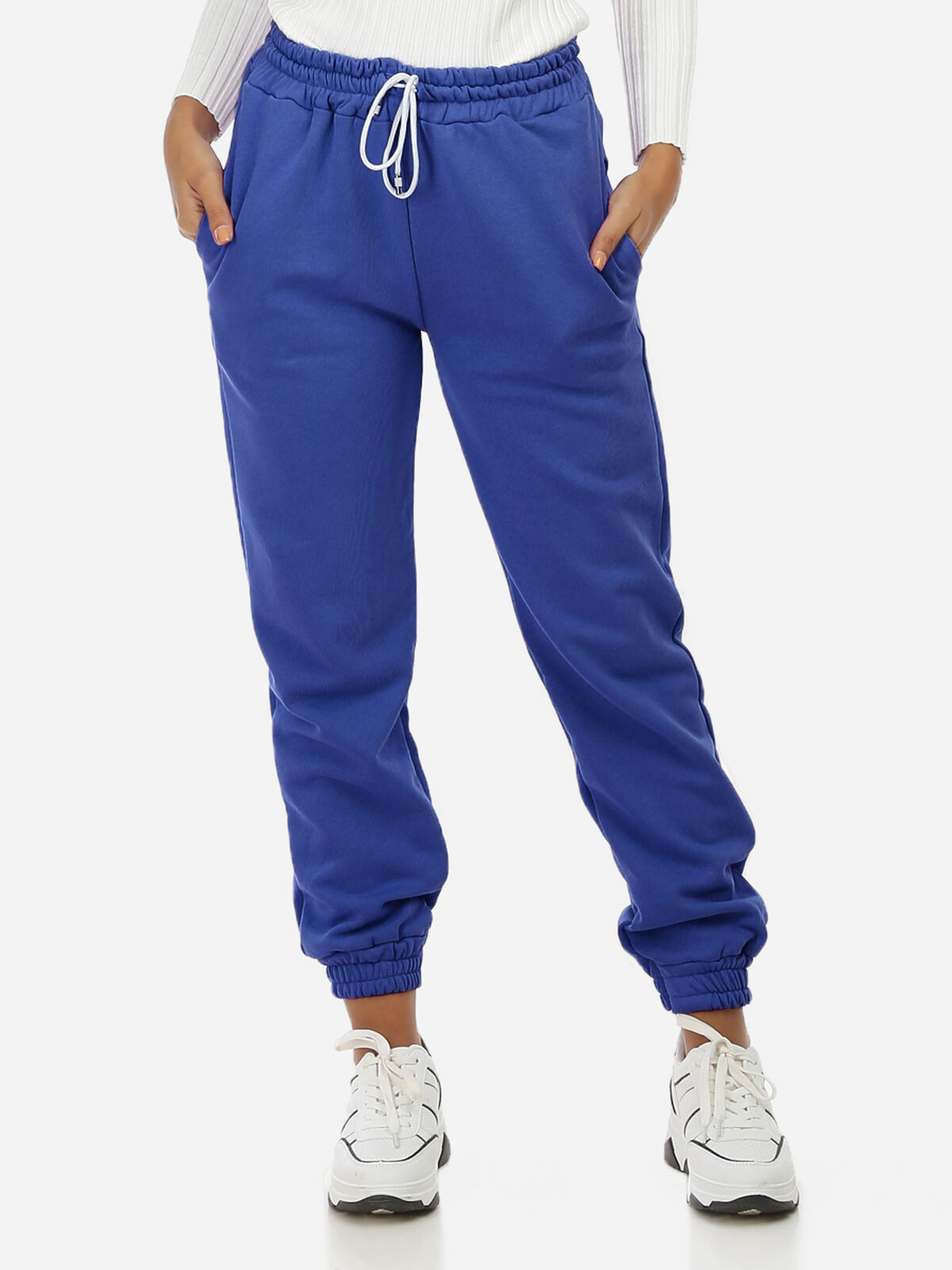 Jogging basique- Bleu