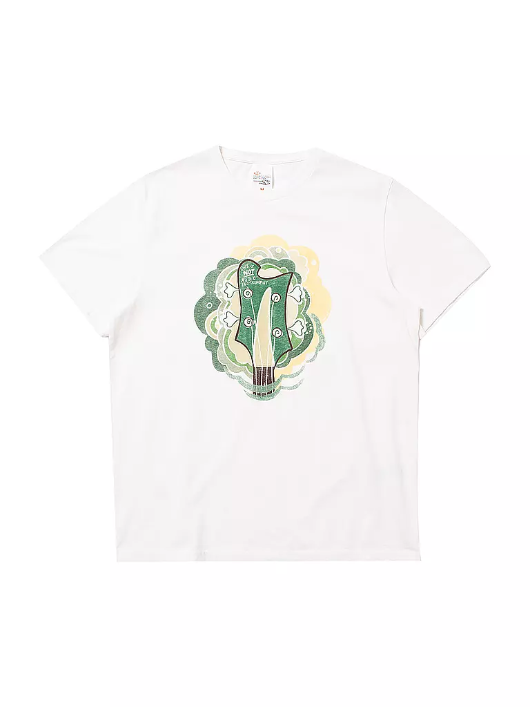 NUDIE JEANS T-Shirt ROY weiss