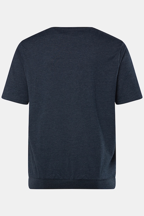 Men+ T-Shirts, 2er-Pack, Bauchfit, Basic, Halbarm, bis 8 XL