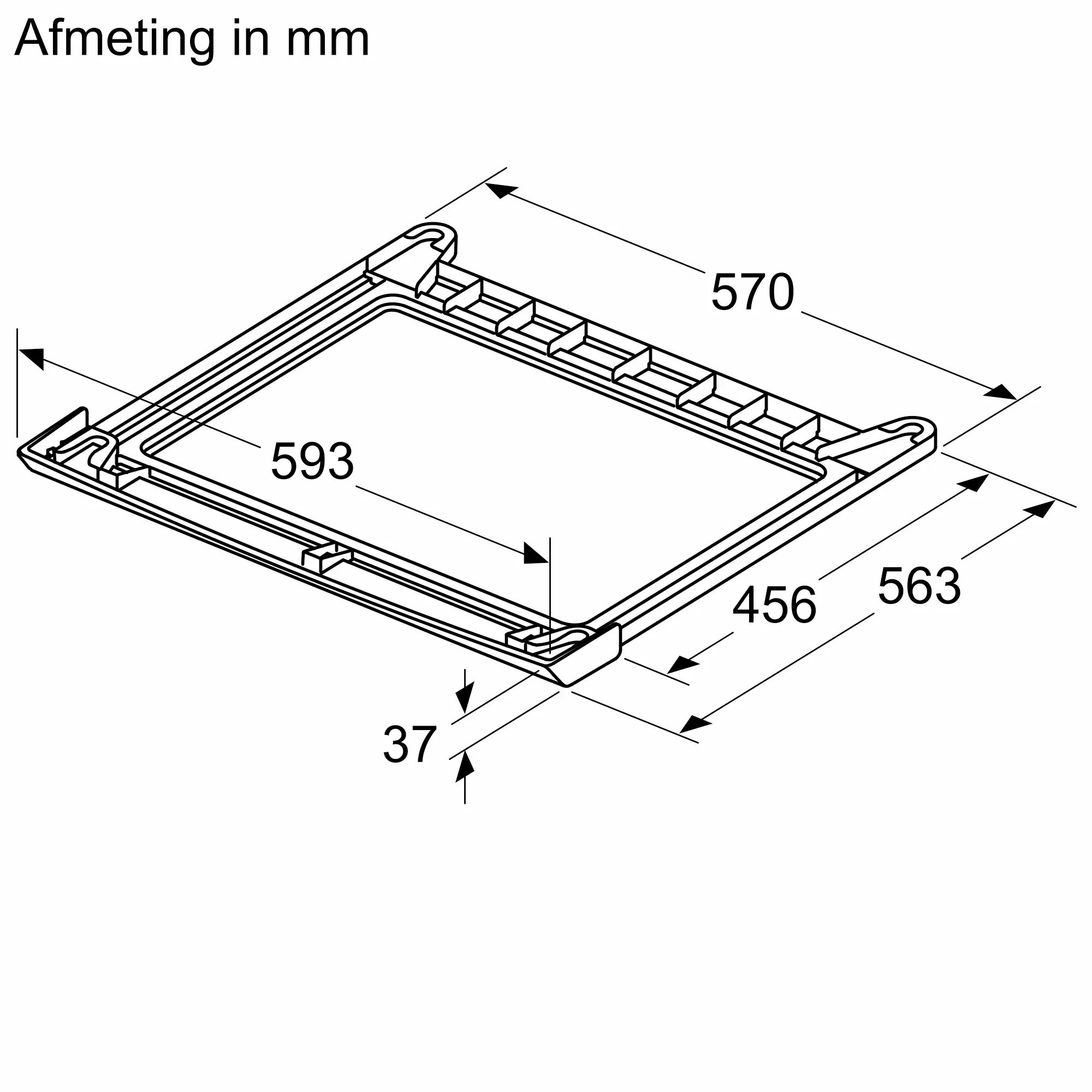 Verbindingsset voor wasmachine en droger WTZ27510 • 17007417