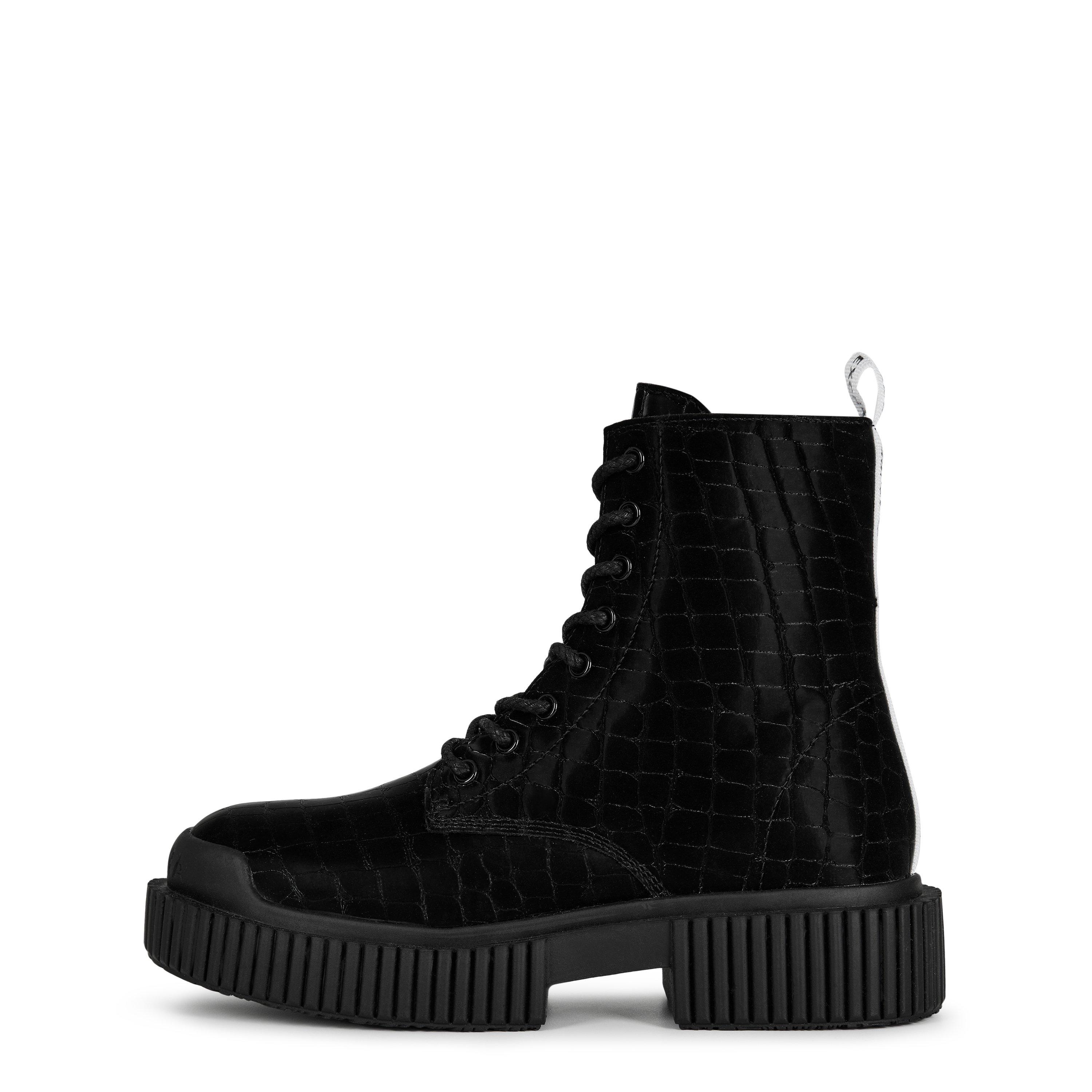 Armani Exchange ANKLE BOOT CALF LEAT
