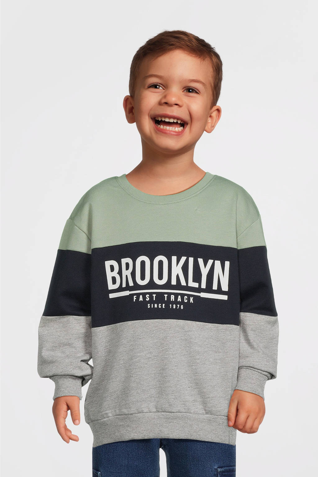 NAME IT sweater blauw