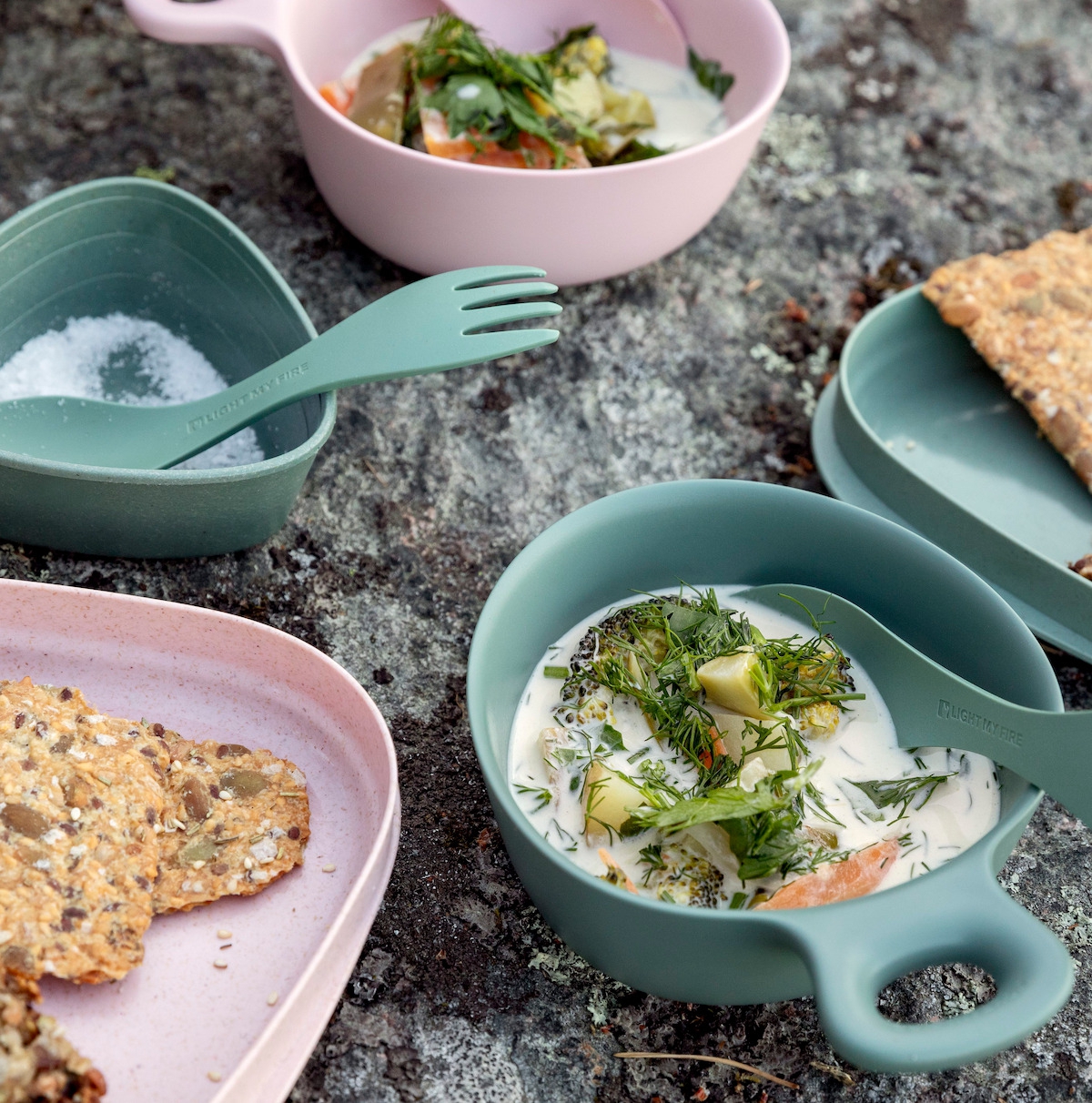 Light my Fire Outdoor MealKit sandygreen
