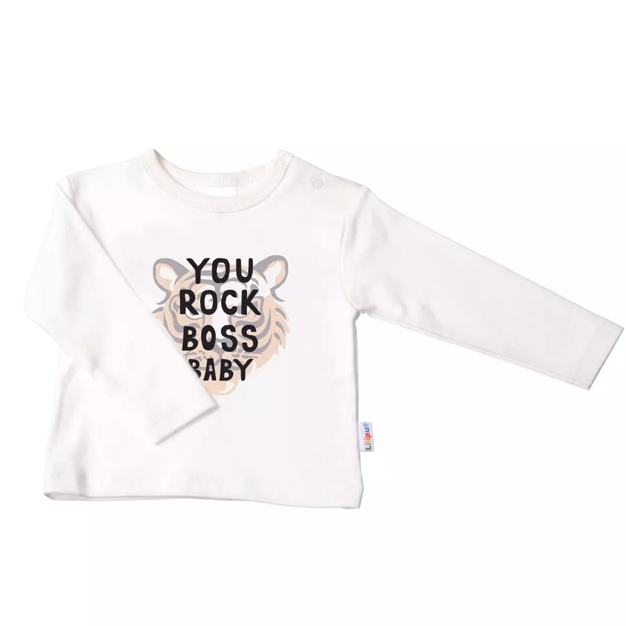Liliput Langarmshirt Rock Boss Baby ecru