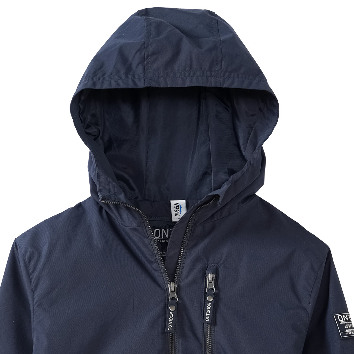 Yigga Jungen Blouson mit Kapuze dunkelblau