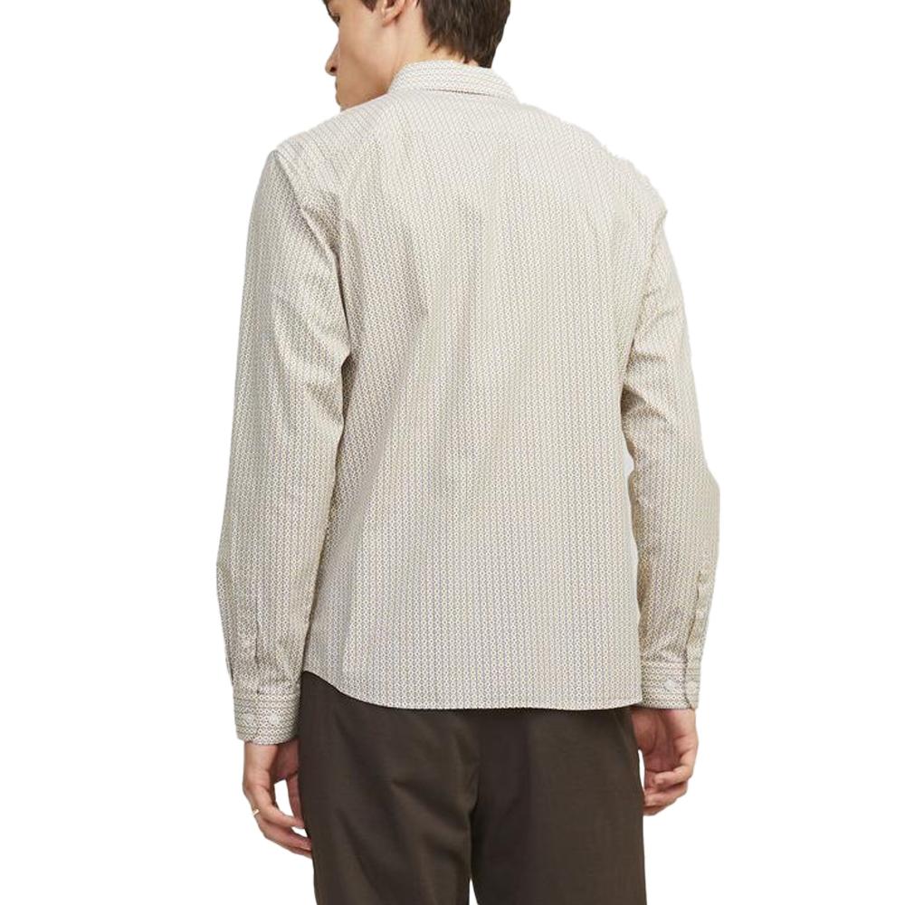 Jack & Jones Chemise Blanc/Violet Homme Jack & Jones Blablackpool