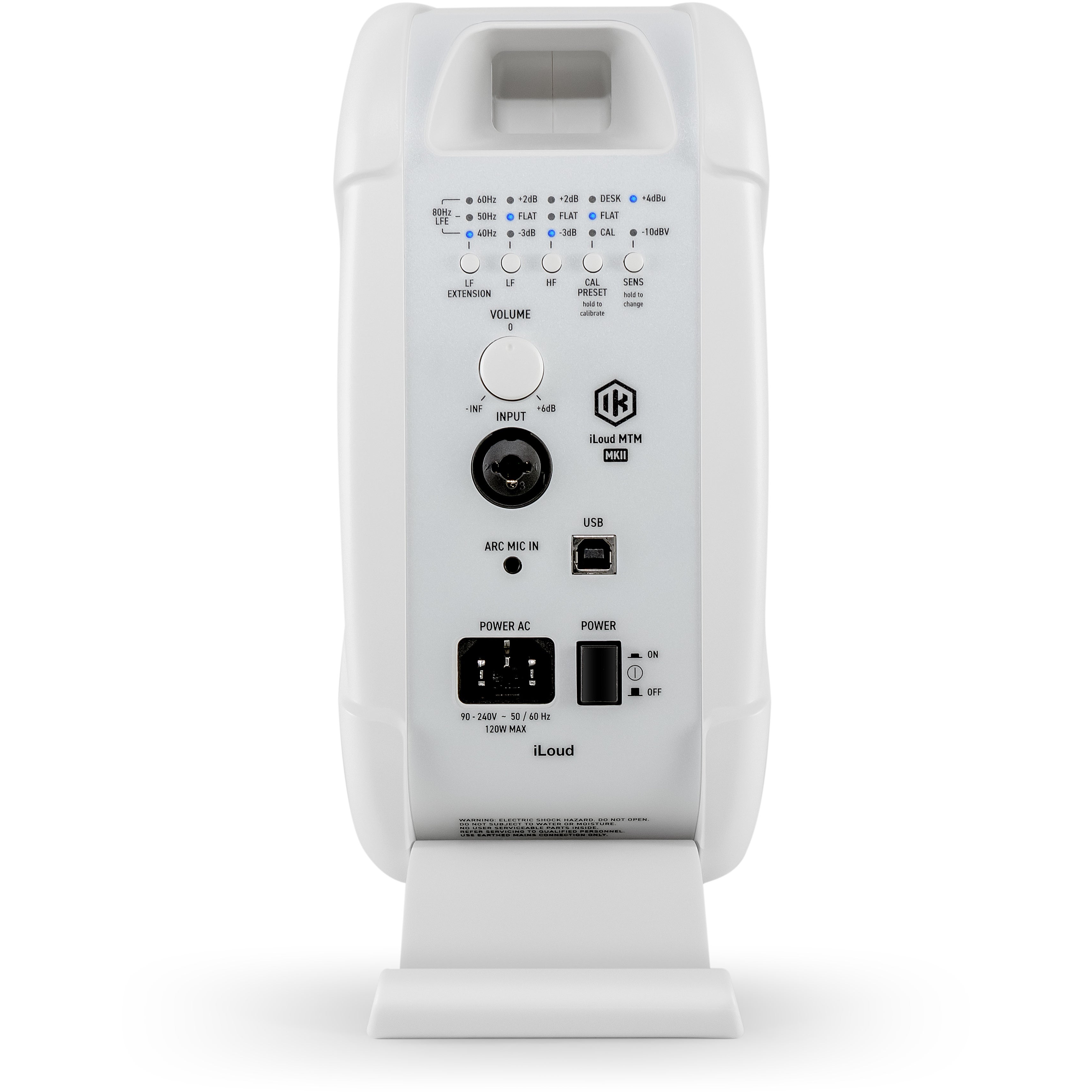 IK Multimedia iLoud MTM MKII White studiomonitor (per stuk)