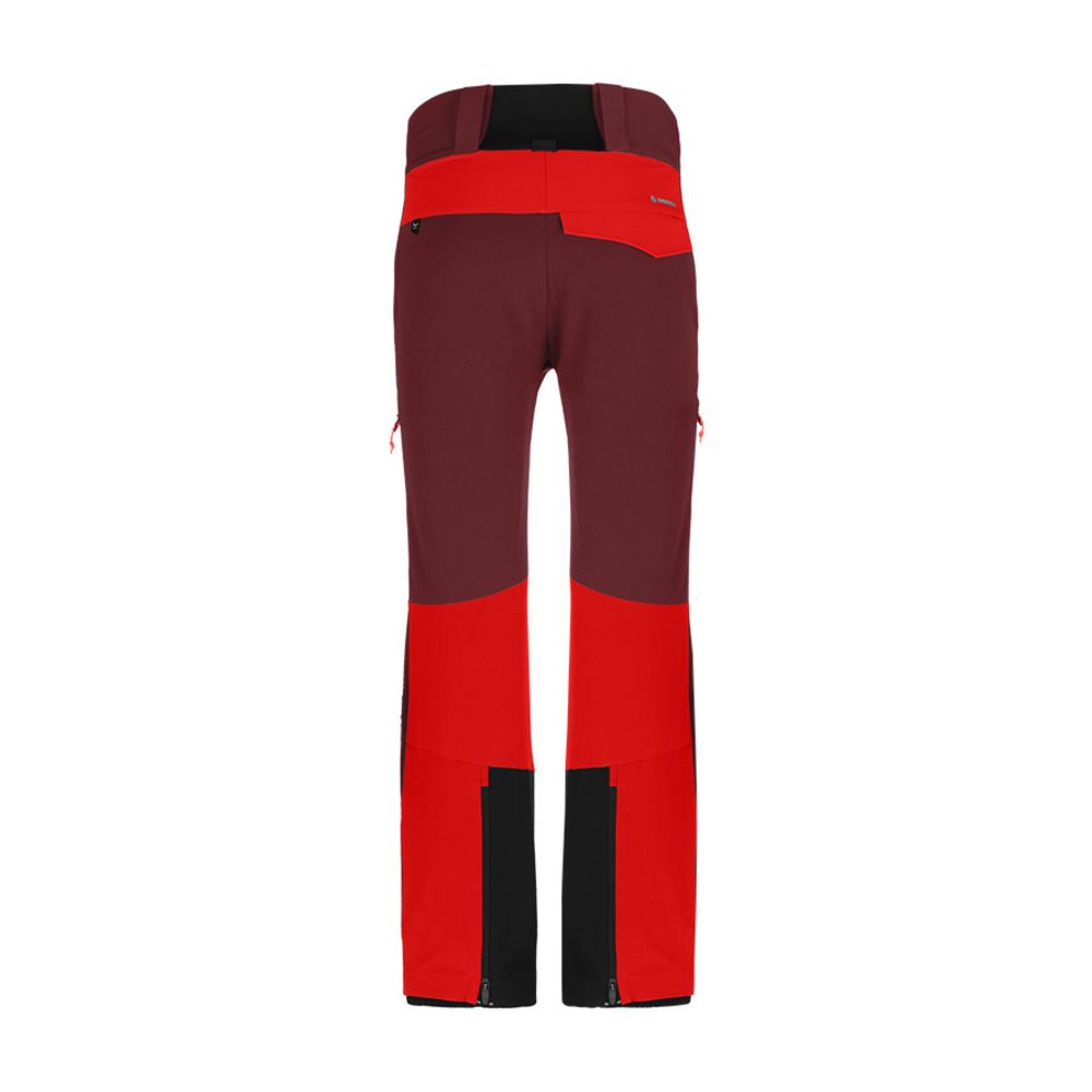Salewa SELLA DURASTRETCH - Pantalon ski Homme syrah