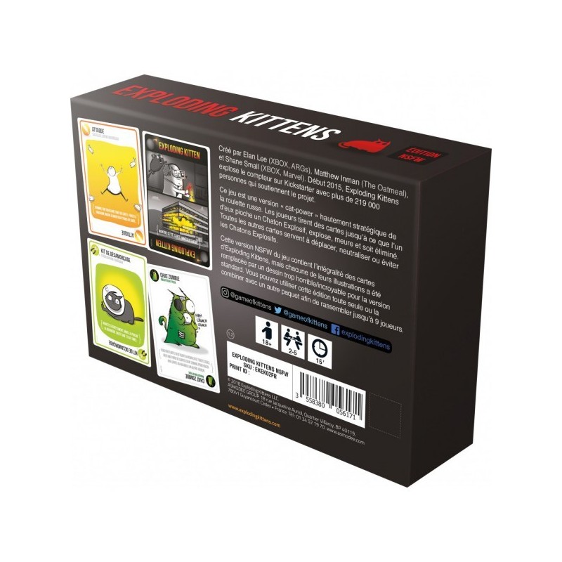 Exploding kittens NSFW edition