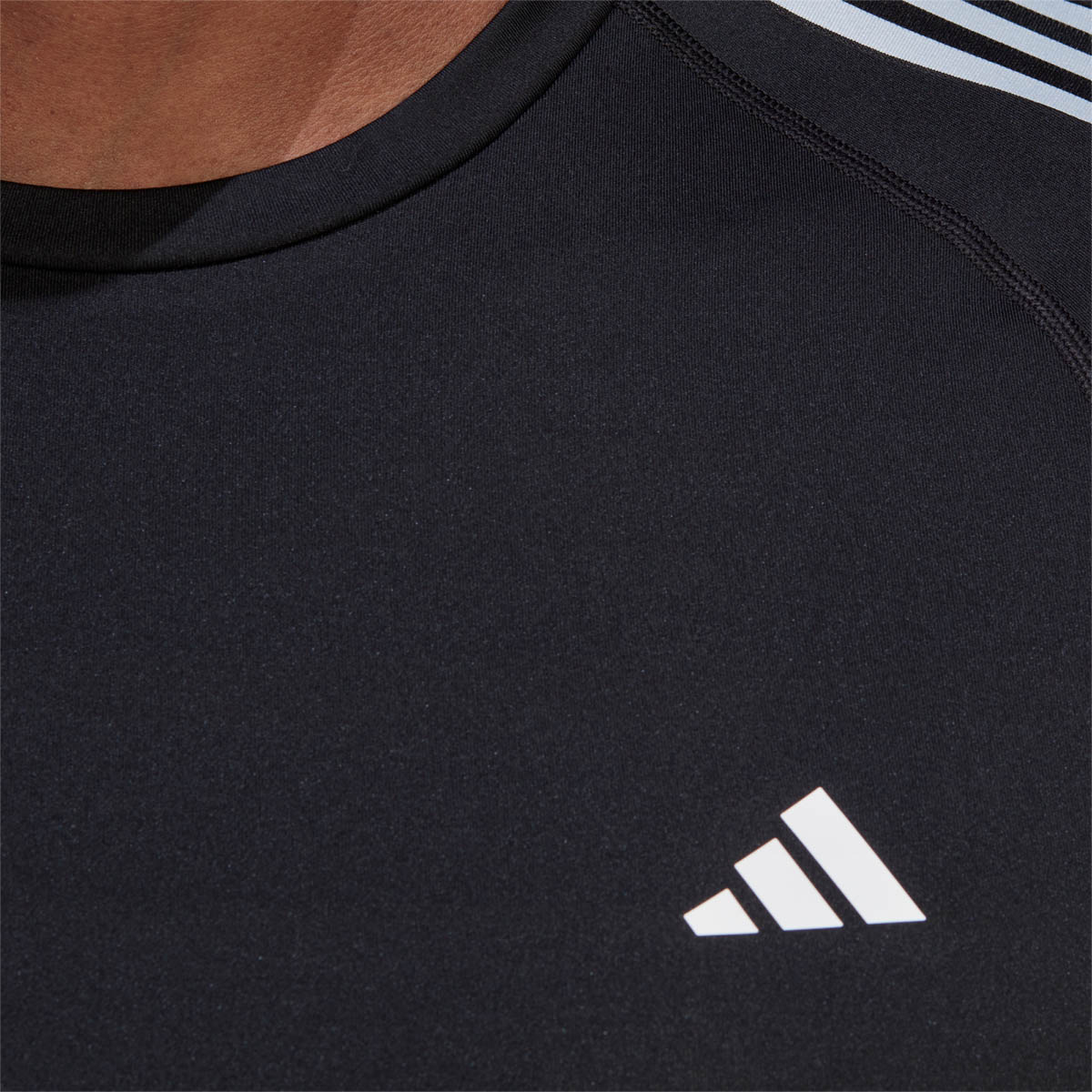adidas Techfit 3-Stripes Trænings T-shirt Herre