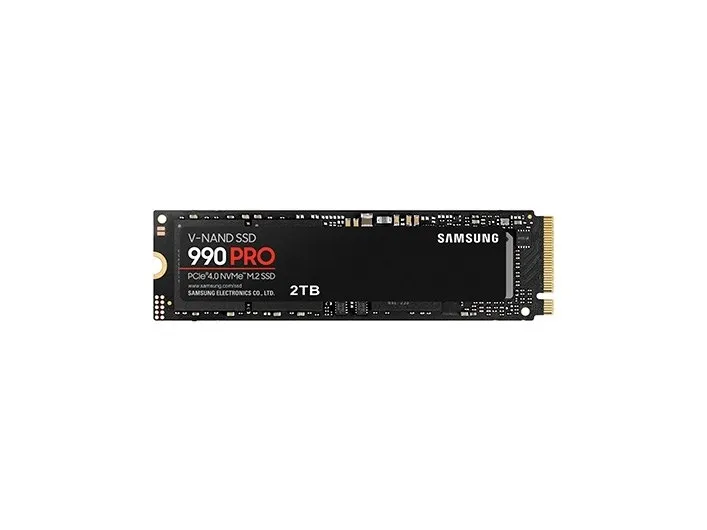 Samsung 990 PRO MZ-V9P2T0BW - SSD - krypteret - 2 TB - intern - M.2 2280 - PCIe 4.0 x4 (NVMe) - 256-bit AES - TCG Opal Encryption 2.0