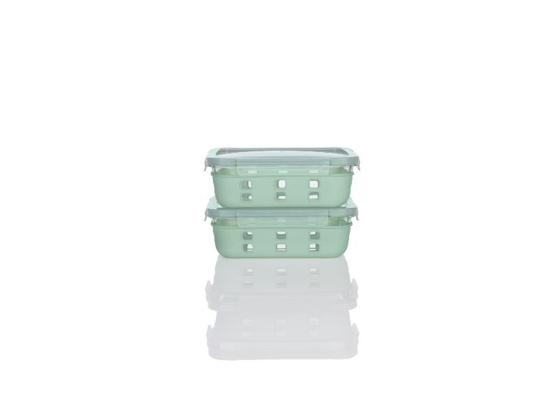 Glazen lunchboxenset