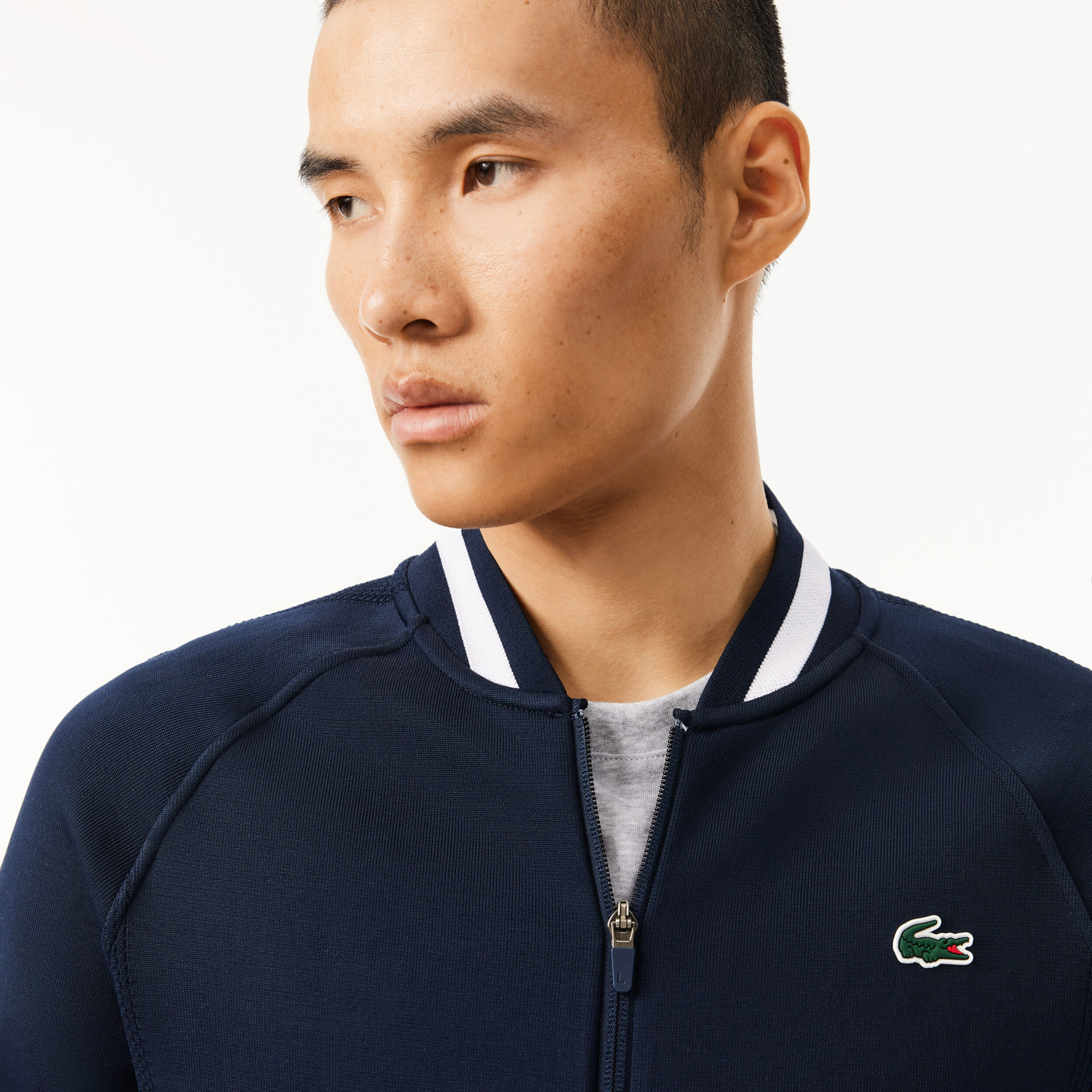 Lacoste Veste De Survêtement Hommes - Bleu Foncé