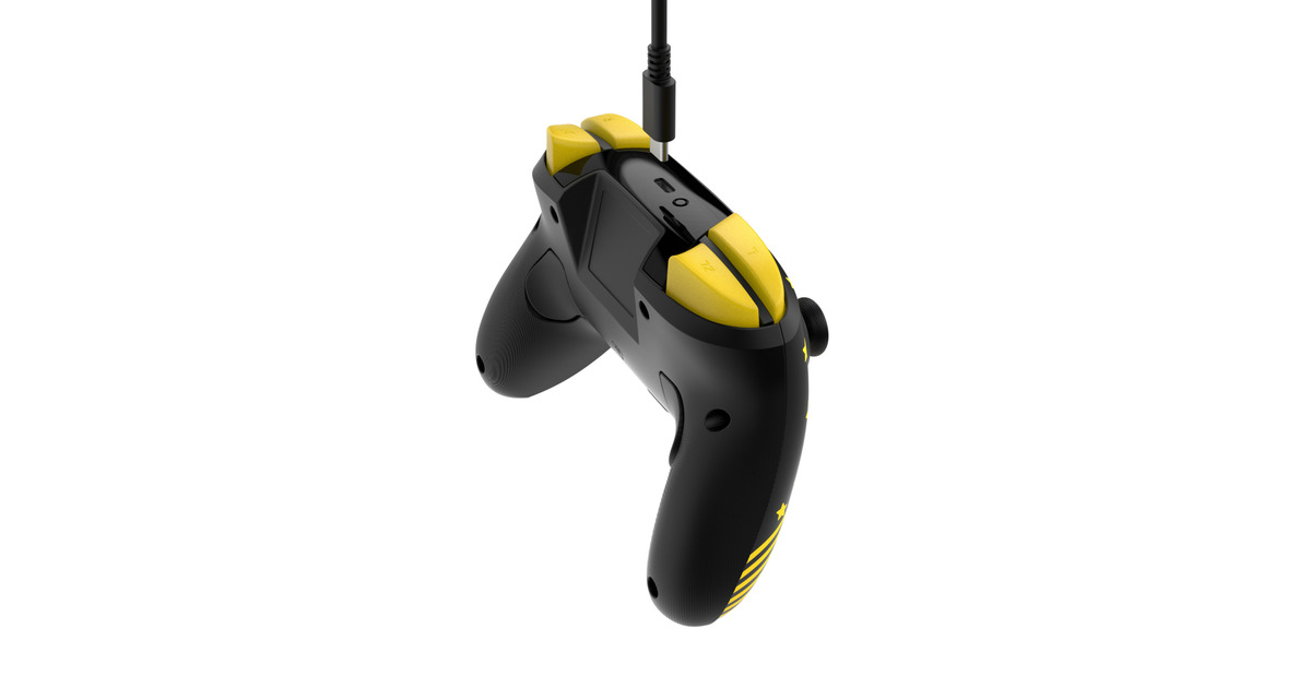 Turtle BeachRematch draadloze gamingcontroller – Super Mario Star  (Zwart, Nintendo Switch, Nintendo Switch Lite, Nintendo Switch - OLED-model, Nintendo Switch 2)