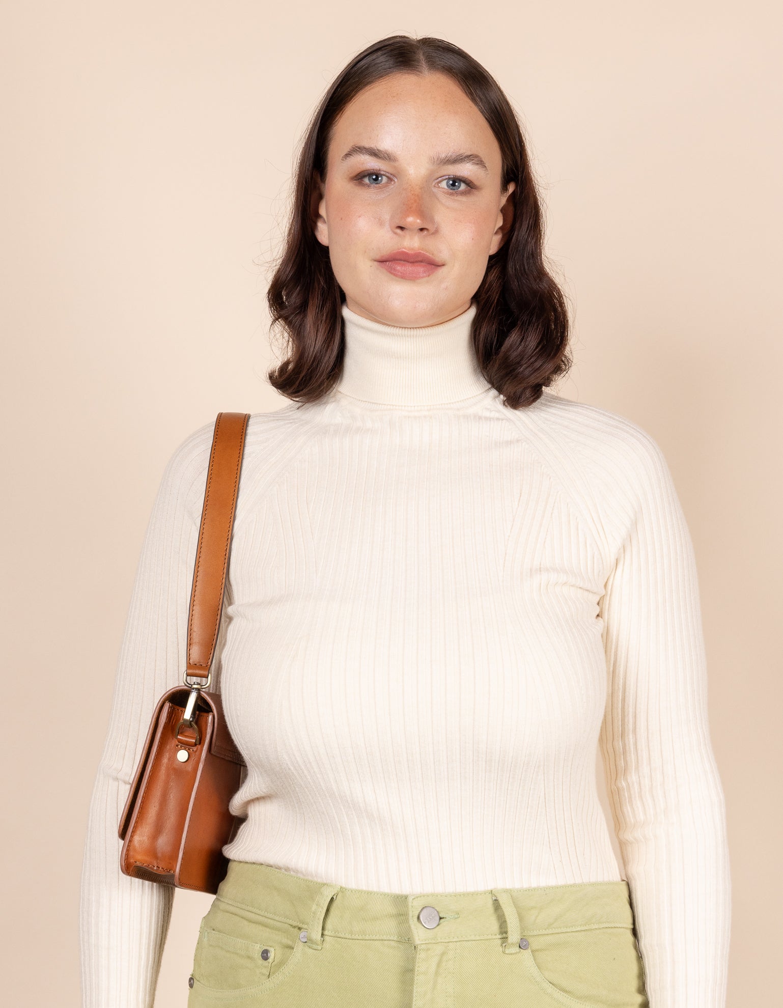 Shoulder Strap - Cognac Classic Leather