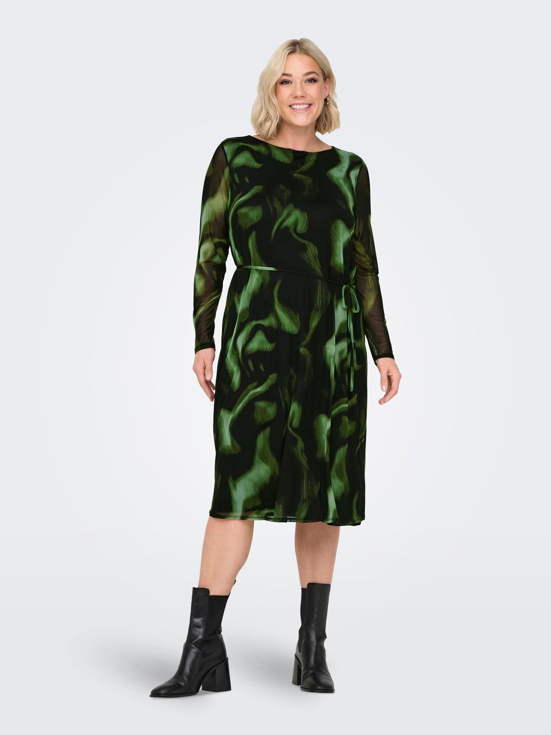 CARFOREST Midikleid Black