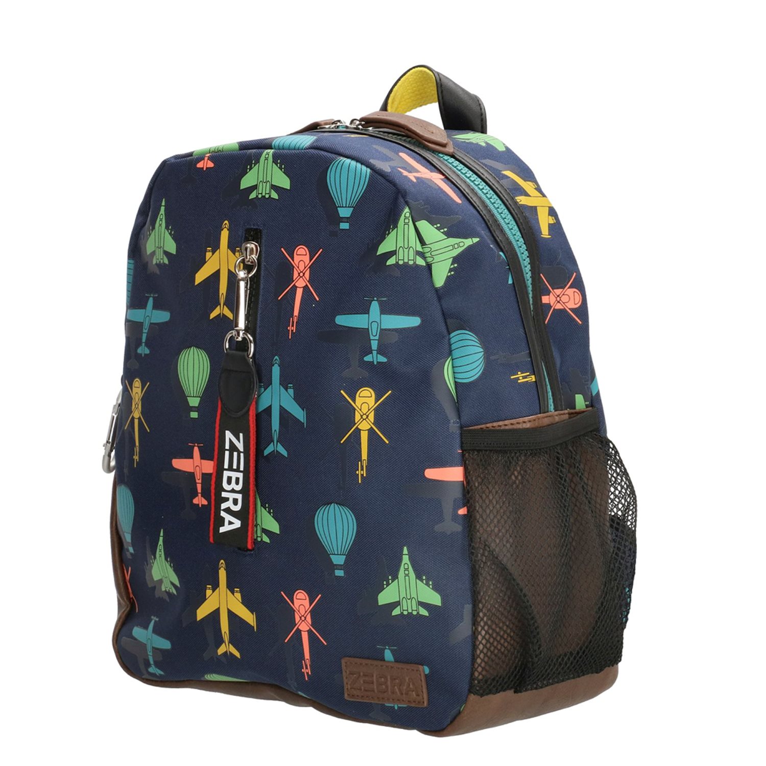 Zebra Trends Boys Rugzak Vliegtuig navy blue