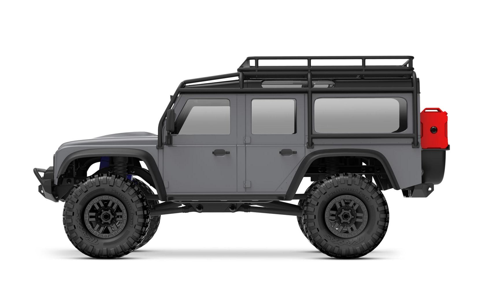 Scale Crawler TRX-4M Land Rover Defender Silber, RTR, 1:18<br>TRX-4 Performance im Mini-Format