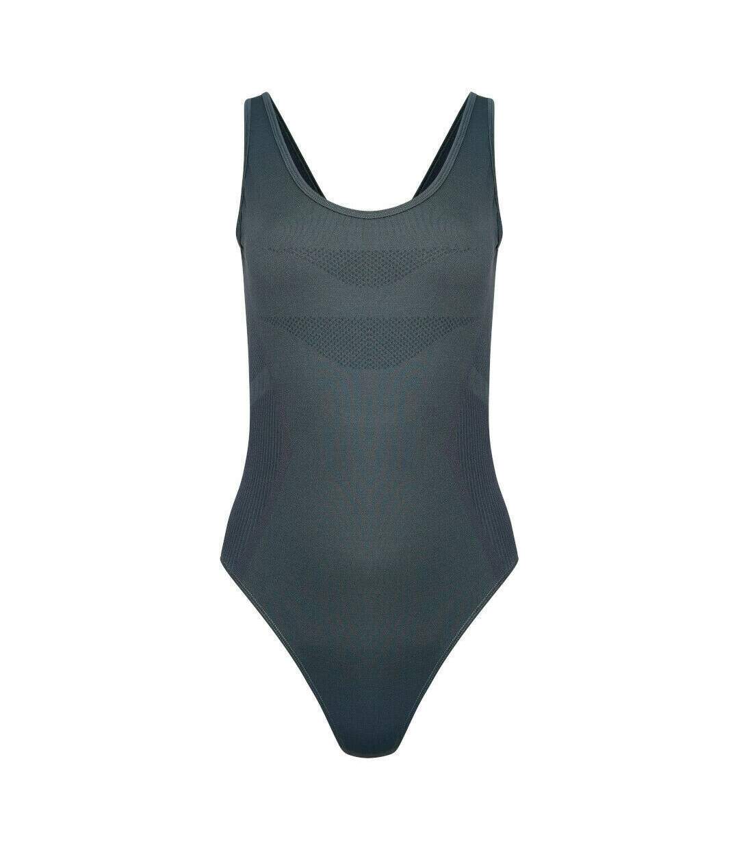Dare 2B Womens/Ladies Don't Sweat It Recycled One Piece Swimsuit (Maillot une pièce recyclé) (Gris Orion) - UTRG6924