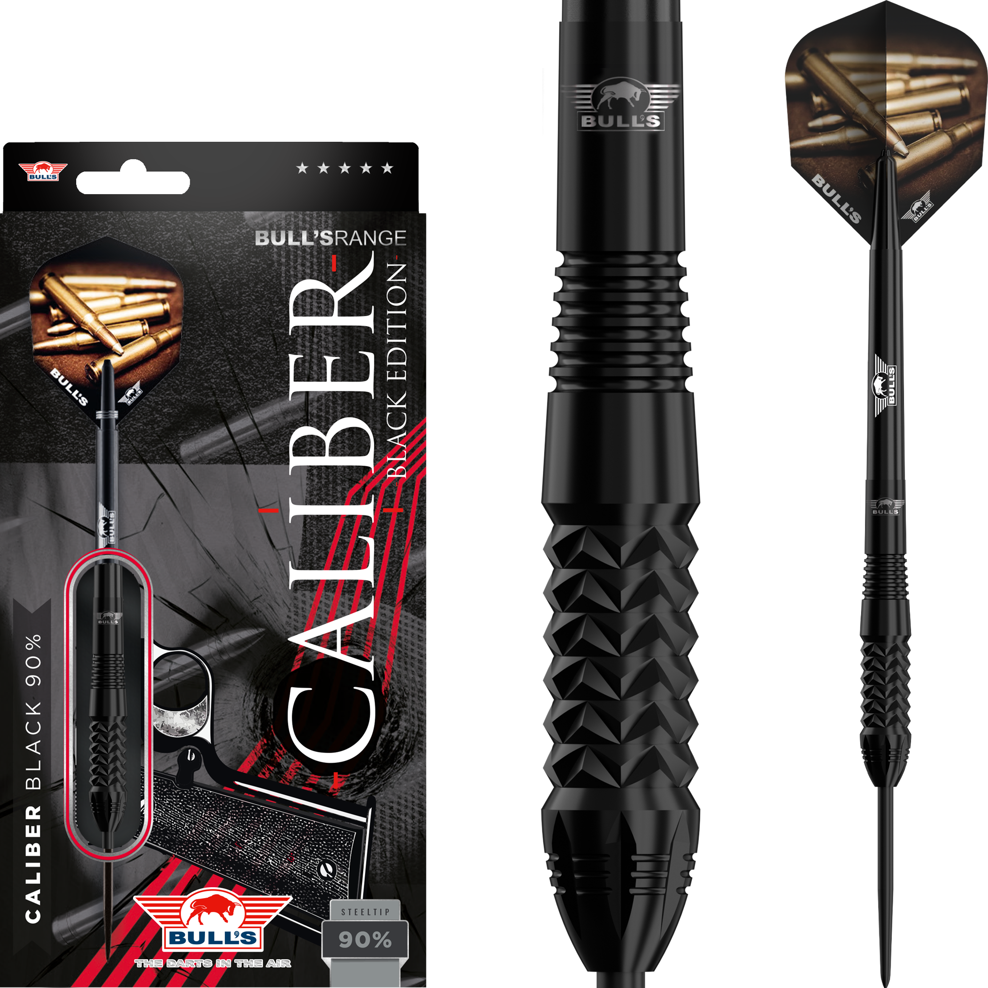 Bull's NL - Caliber Black - Steeldart