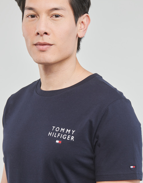 Tommy Hilfiger - CN SS TEE LOGO - Marine