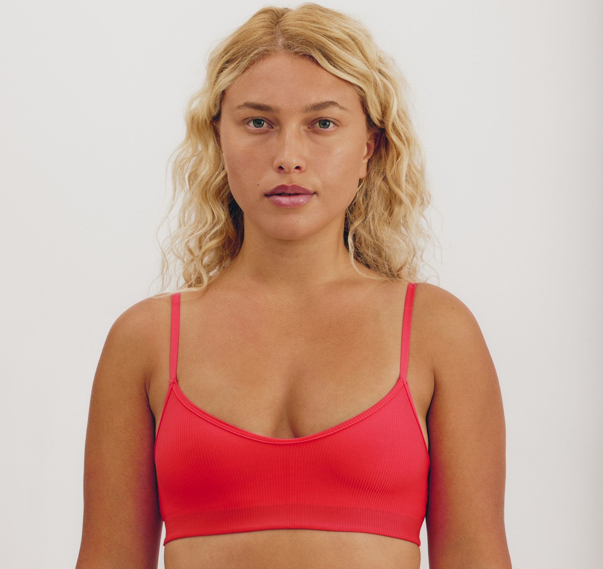 RECYCLED NYLON<br>Naked Rib Bralette