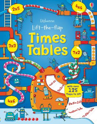 Lift-the-Flap Times Tables - Lift-the-flap Maths (Board book)