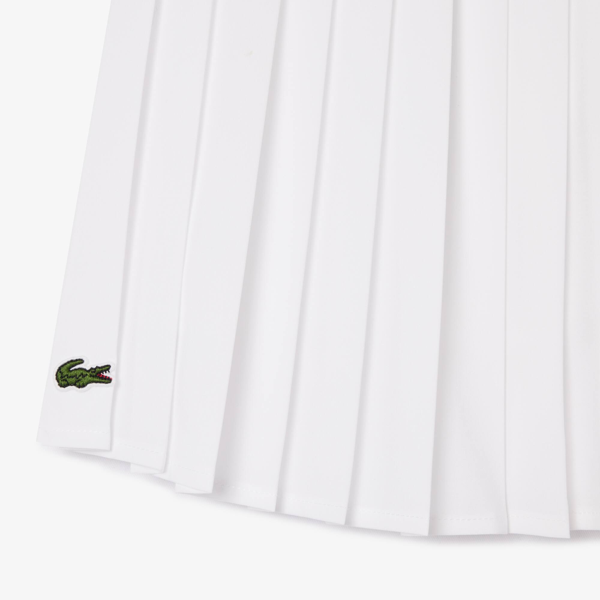 Jupe plissée avec shorty intégré Pantalons & Robes - Blanc - Lacoste - Fille