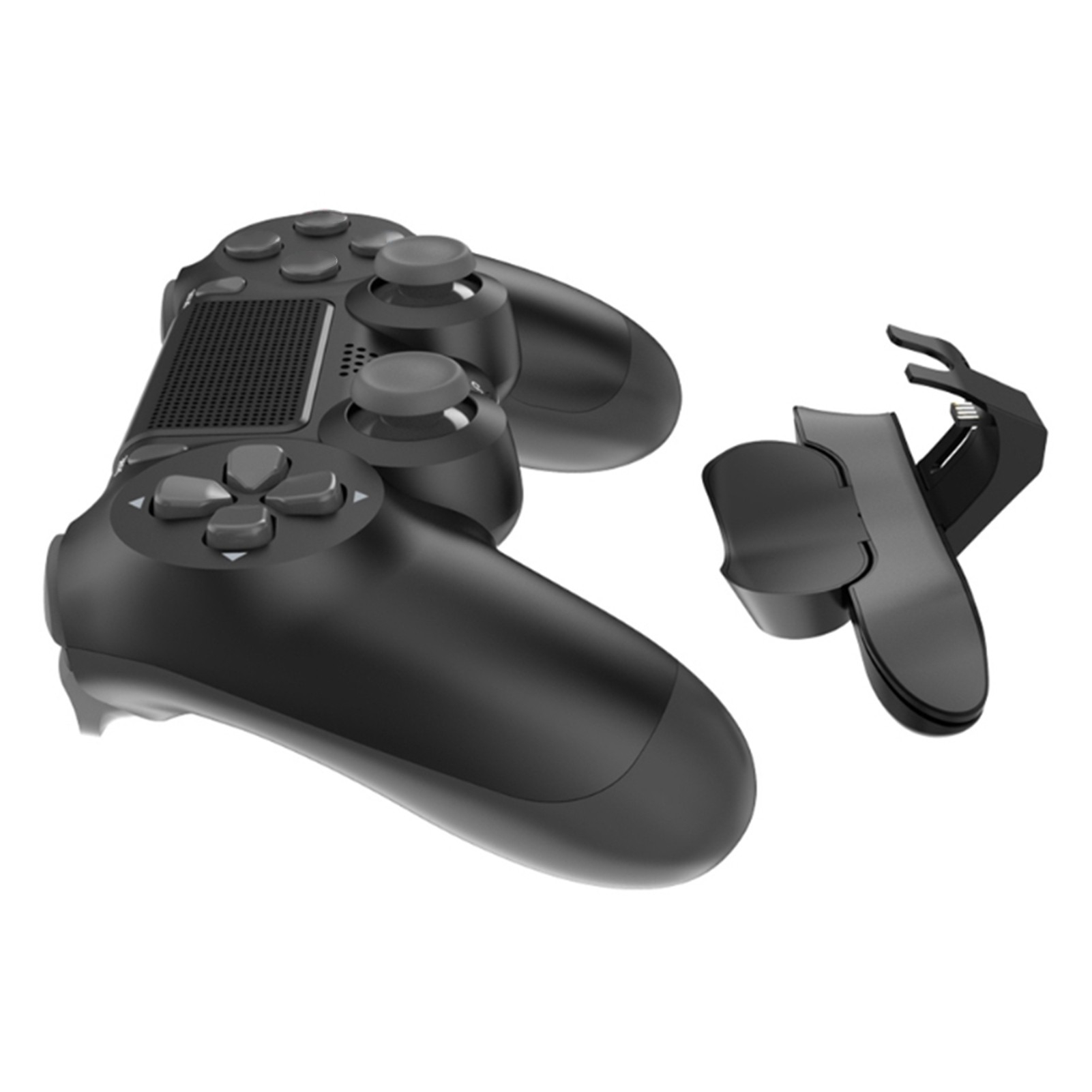 Sony Playstation PS4 Controller Paddles Rücktasten Ansatzstück Erweiterung mit Turbofunktion - Schwarz