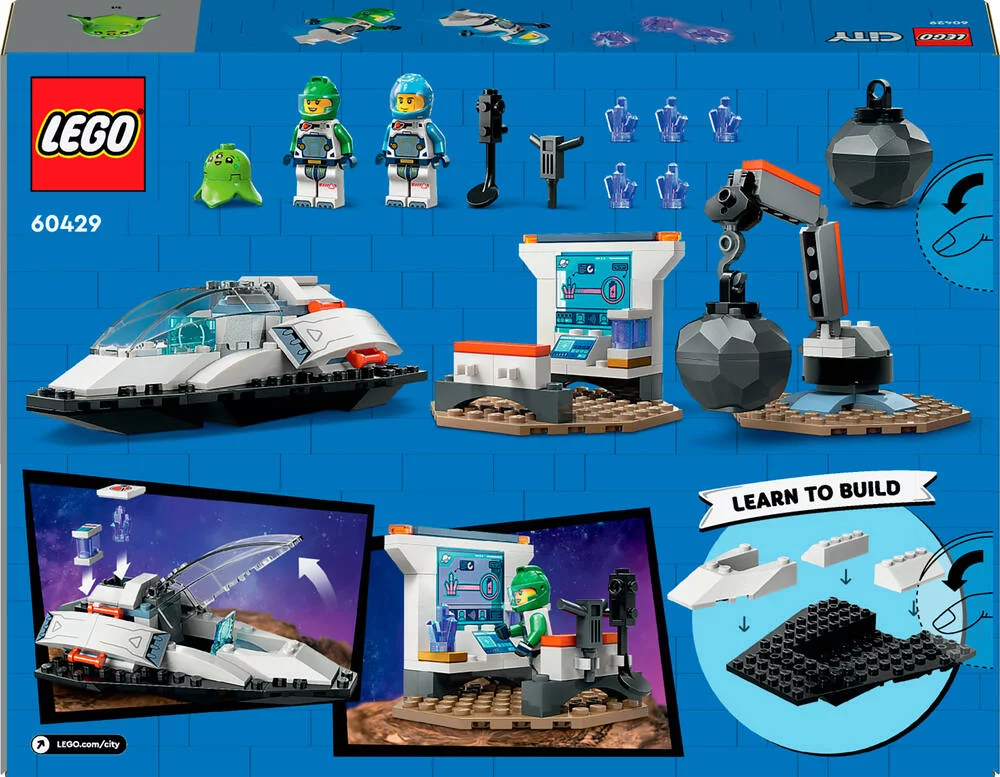 LEGO®CITY 60429 - LE VAISSEAU ET LA DECOUVERTE DE L’ASTEROIDE