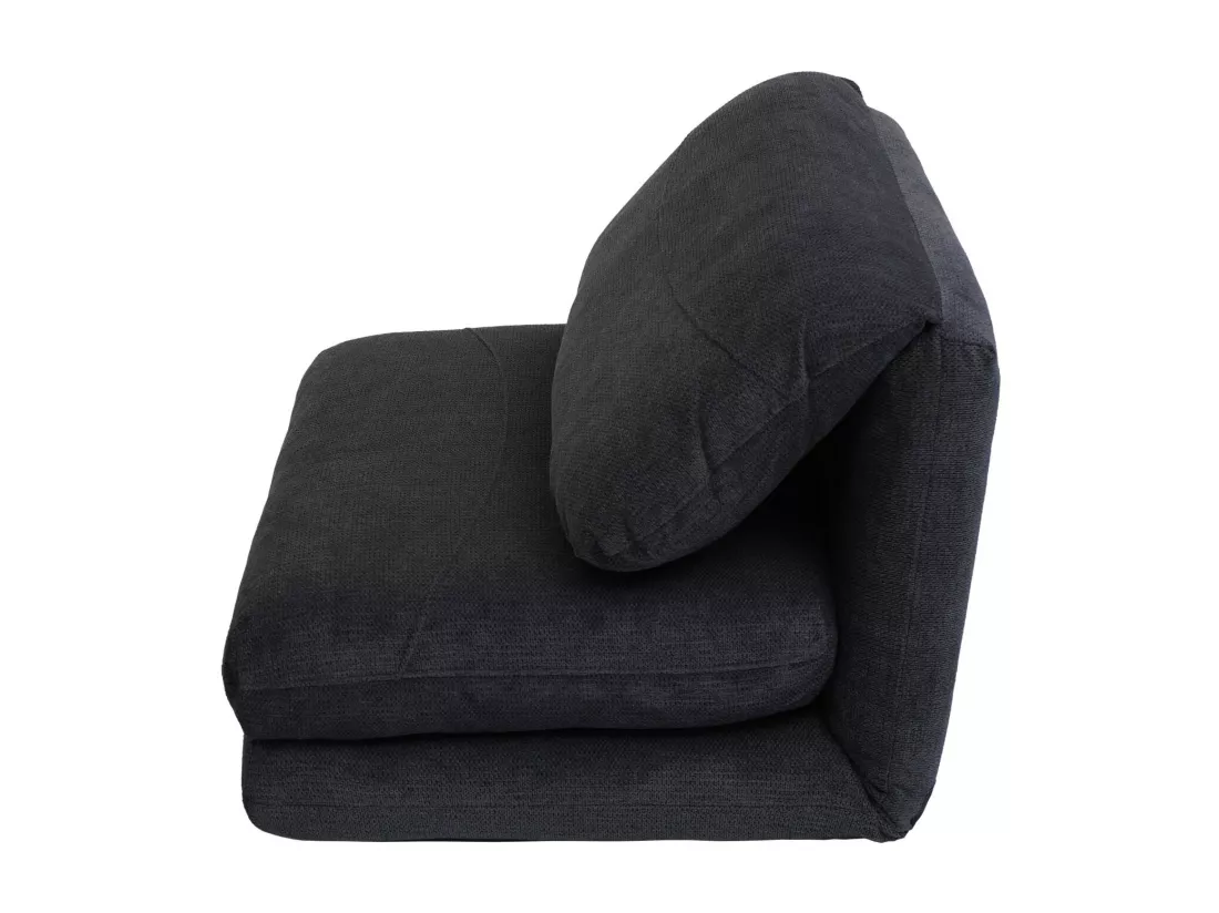 Fauteuil-lit MCW-E68, gris foncé