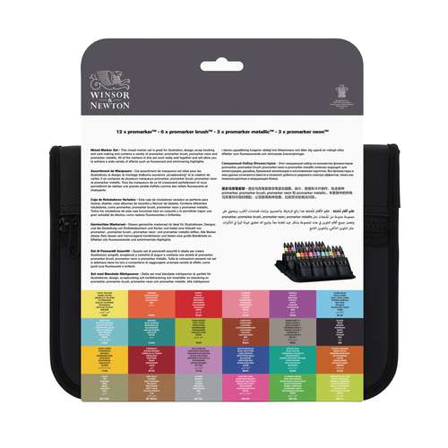 WINSOR & NEWTON™ promarker™ Mixed Marker 24er Set