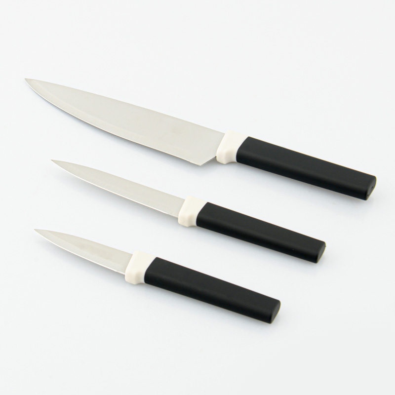 Set de 3 couteaux en inox