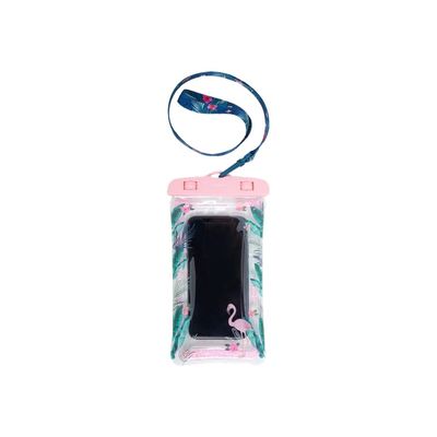 Legami Good Vibes Summer Collection - Etui de protection étanche pour téléphone portable - flamant rose